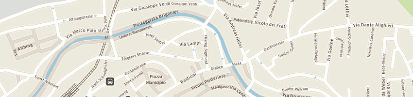 Mappa della impresa boscabo sas di bortel b e c a BRUNICO