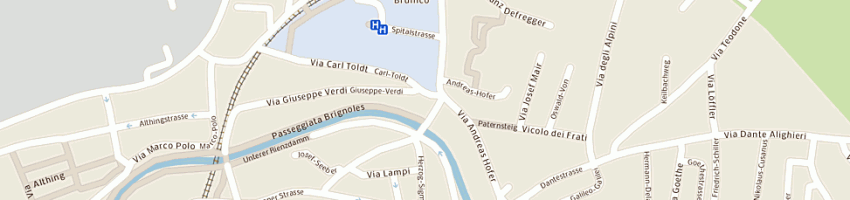 Mappa della impresa seidl aichner architetti a BRUNICO