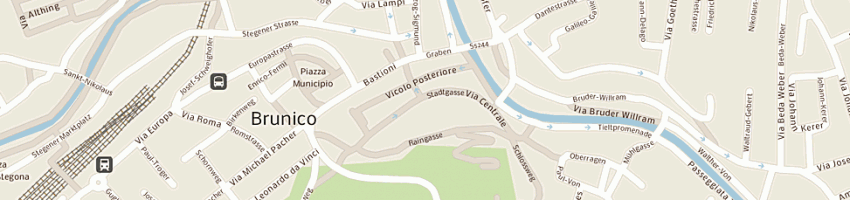Mappa della impresa gasser v a BRUNICO
