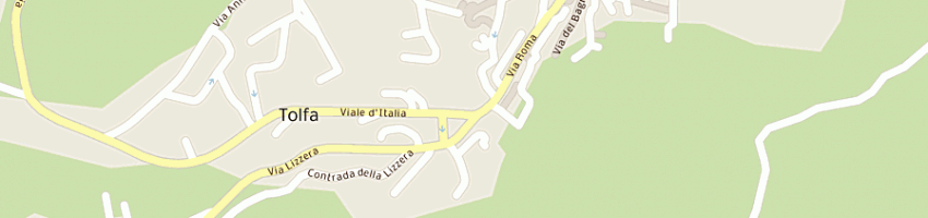 Mappa della impresa azienda sanitaria usl rm f a TOLFA