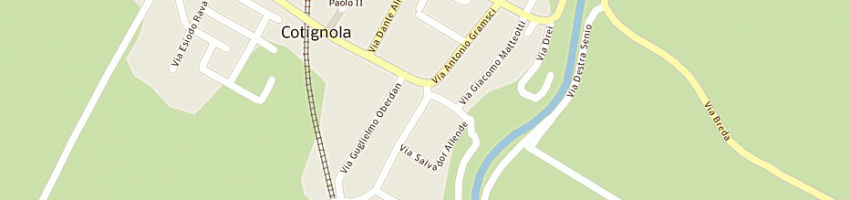 Mappa della impresa salone della bomboniera di maccolini loretta a COTIGNOLA
