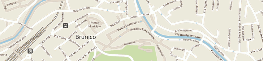 Mappa della impresa dolomiten sportswear srl a BRUNICO