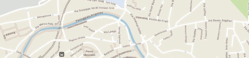Mappa della impresa chopin ohg des schondorf georg a BRUNICO