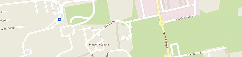 Mappa della impresa bellonzi sandro a CASTELFRANCO VENETO
