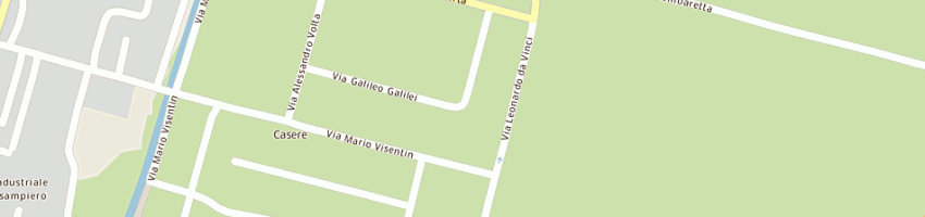 Mappa della impresa technocover srl a CAMPOSAMPIERO