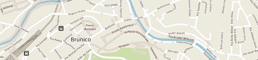 Mappa della impresa one srl a BRUNICO