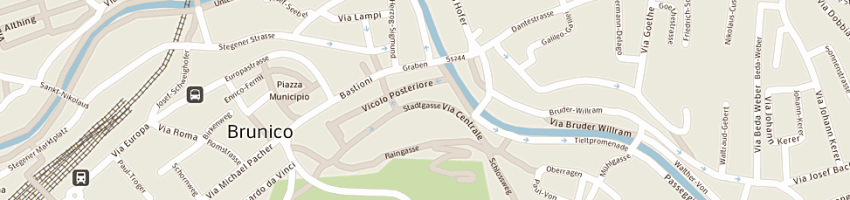 Mappa della impresa baby shop (snc) a BRUNICO