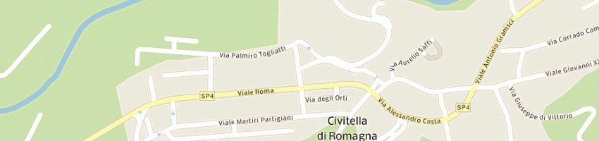 Mappa della impresa margherita civitella di menghetti sergio domenico e c snc a CIVITELLA DI ROMAGNA