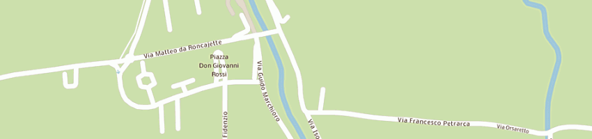 Mappa della impresa paccagnella claudio a PONTE SAN NICOLO 