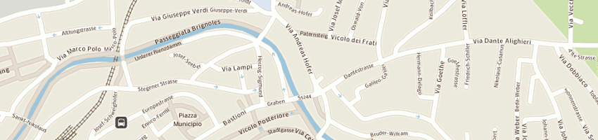 Mappa della impresa rubenthaler kuno a BRUNICO
