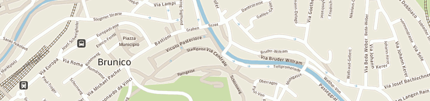 Mappa della impresa fischnaller gert a BRUNICO