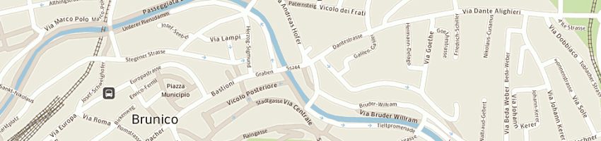 Mappa della impresa treffer sas di treffer dr othmar e co a BRUNICO