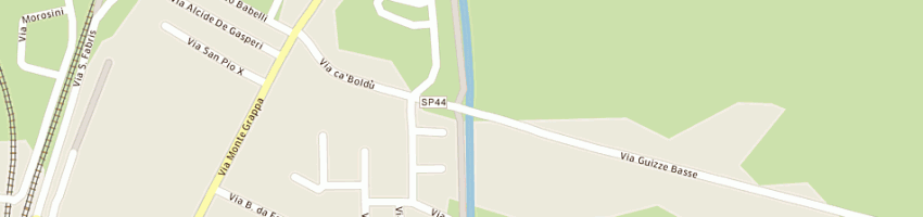 Mappa della impresa autotrasporti chiggiato snc di chiggiato giuseppe e figli a CAMPOSAMPIERO