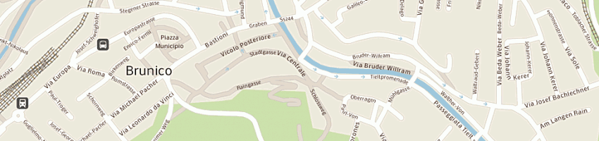 Mappa della impresa athesia libreria a BRUNICO