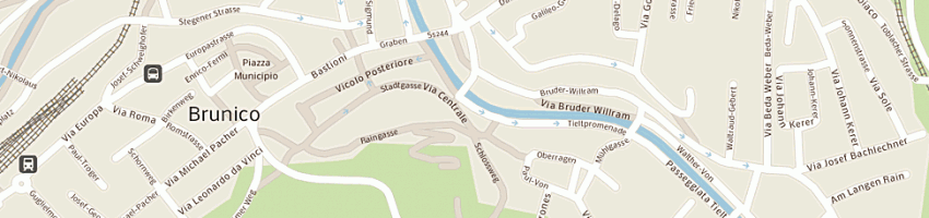 Mappa della impresa falk kg d falk prenn frieda a BRUNICO