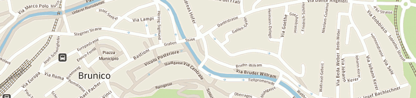 Mappa della impresa seniorenclub bruneck a BRUNICO