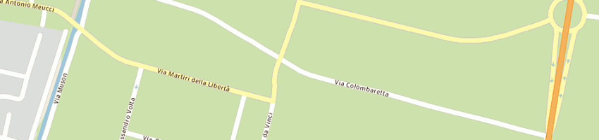 Mappa della impresa mazzon luca a CAMPOSAMPIERO