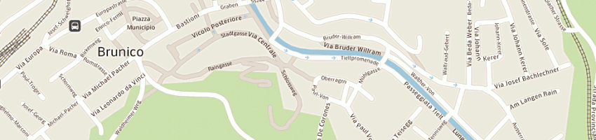 Mappa della impresa kammerer e partner consulting srl a BRUNICO