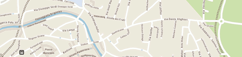 Mappa della impresa innerhofer e spa a BRUNICO