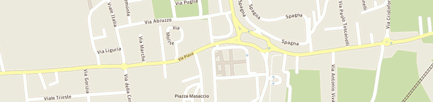 Mappa della impresa dental padova di coppo camillo a CASTELFRANCO VENETO