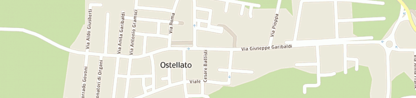 Mappa della impresa regione emilia romagna a OSTELLATO