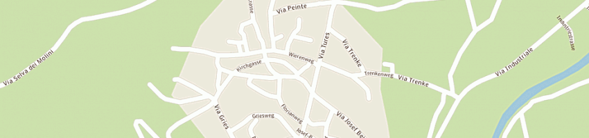 Mappa della impresa wewa markt di weger walter a CAMPO TURES