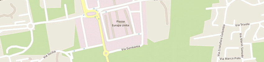 Mappa della impresa centro diagnostico castellano a CASTELFRANCO VENETO