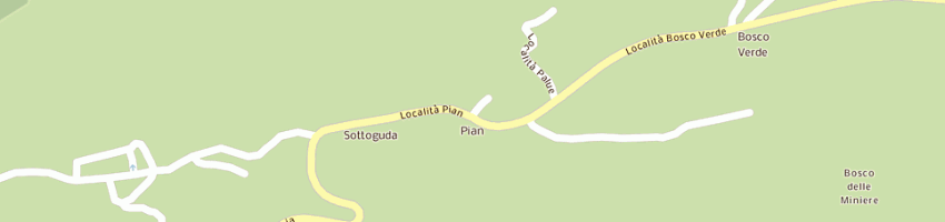 Mappa della impresa albergo genzianella dbd di bartolini corrado e c snc a ROCCA PIETORE
