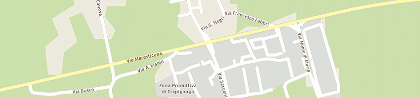 Mappa della impresa zilio meccanica sas a MASER