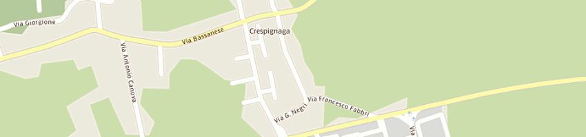 Mappa della impresa rech vittorino a MASER