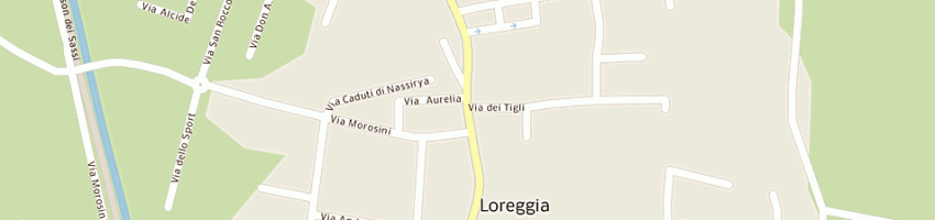 Mappa della impresa bonsembiante ferdinando a LOREGGIA