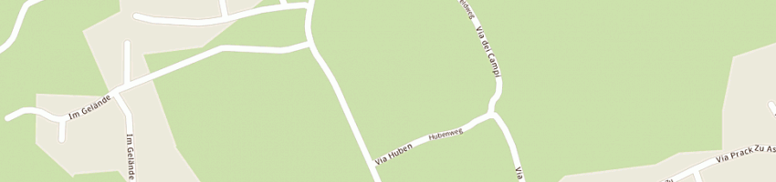 Mappa della impresa h e c sas di auer helga e c a BRUNICO