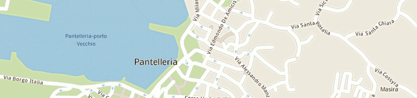 Mappa della impresa passarello pina a PANTELLERIA
