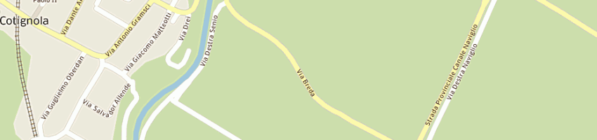 Mappa della impresa spini silvano a COTIGNOLA