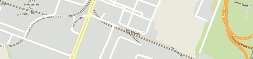 Mappa della impresa step srl a PADOVA