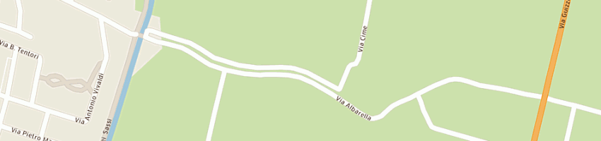 Mappa della impresa manfrin snc di manfrin bruno e figli a CAMPOSAMPIERO