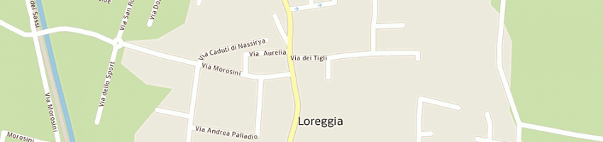 Mappa della impresa farmacia alla madonna a LOREGGIA