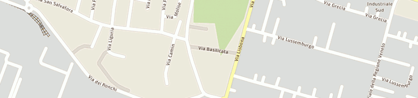 Mappa della impresa comune di padova istruzione pubblica asilo nido a PADOVA