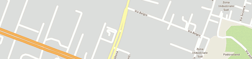Mappa della impresa mekfin spa a PADOVA
