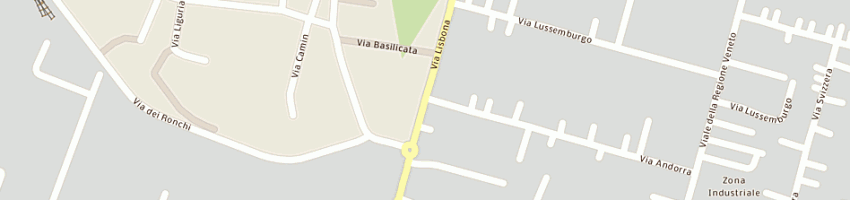 Mappa della impresa galvo service srl a PADOVA