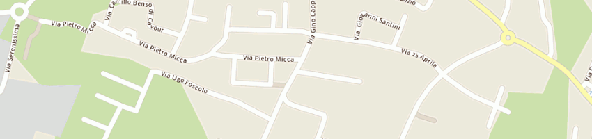 Mappa della impresa videotime sas a PADOVA