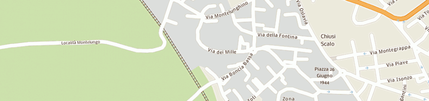 Mappa della impresa l'armaiolo snc di giani a CHIUSI