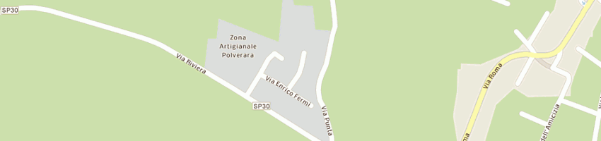 Mappa della impresa ventidue di bellesso ulisse a POLVERARA