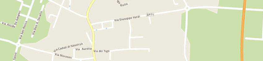 Mappa della impresa bm di baldassa remigio e c (snc) a LOREGGIA