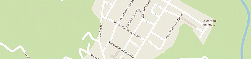 Mappa della impresa rcr termoidraulica snc di ragazzini gabriele e c a CASTROCARO TERME E TERRA DEL SOLE