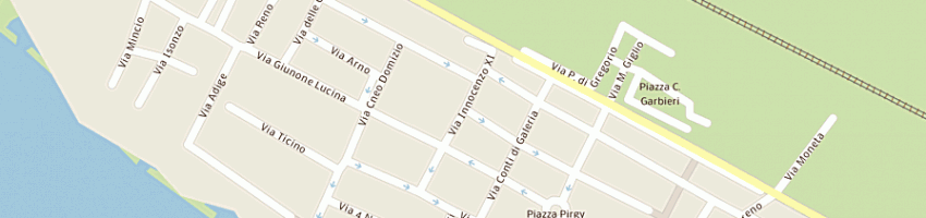 Mappa della impresa so com imm srl a SANTA MARINELLA