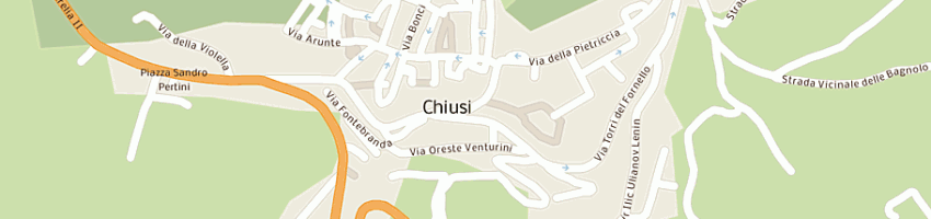 Mappa della impresa teatro comunale p mascagni a CHIUSI
