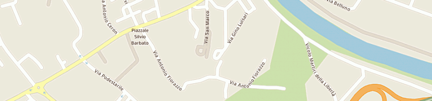 Mappa della impresa rigoclima di rigo alessandro a PADOVA