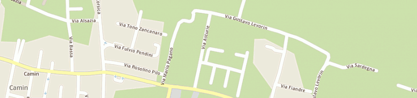 Mappa della impresa zattin e restano snc restauro dipinti antichi a PADOVA