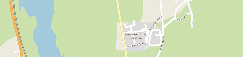 Mappa della impresa intimo 3 spa a SEGUSINO